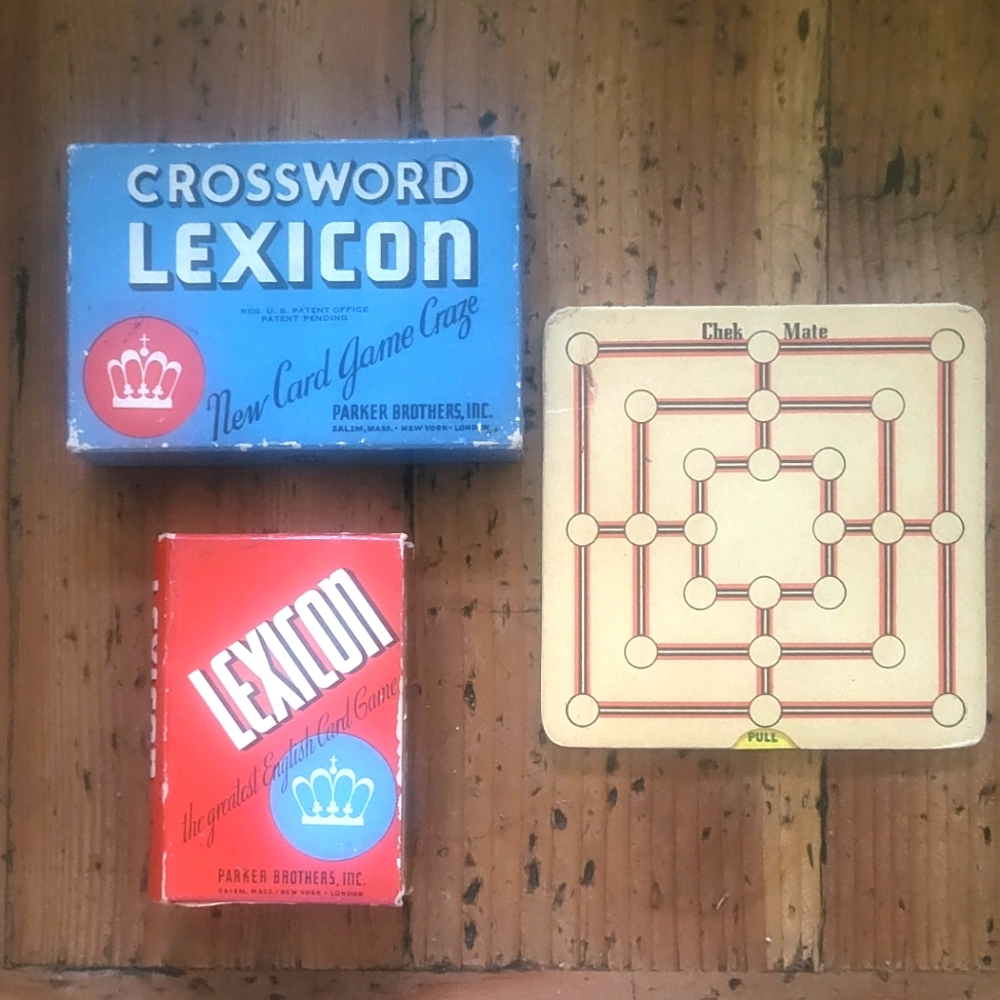 Vintage Parker Brothers Games